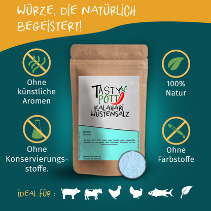 Tasty Pott Kalahari Wüstensalz - im Beutel