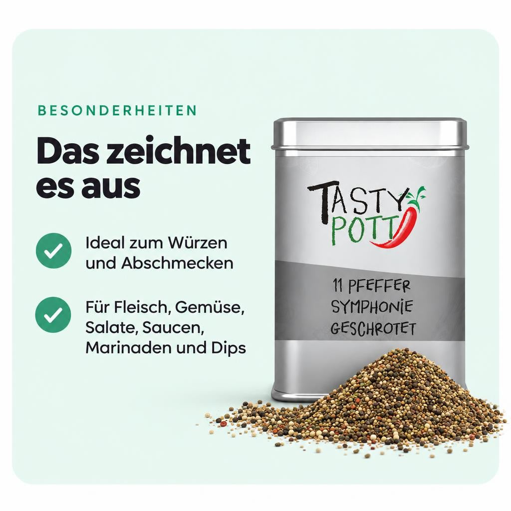 Würzig, aromatisch und leicht pikant