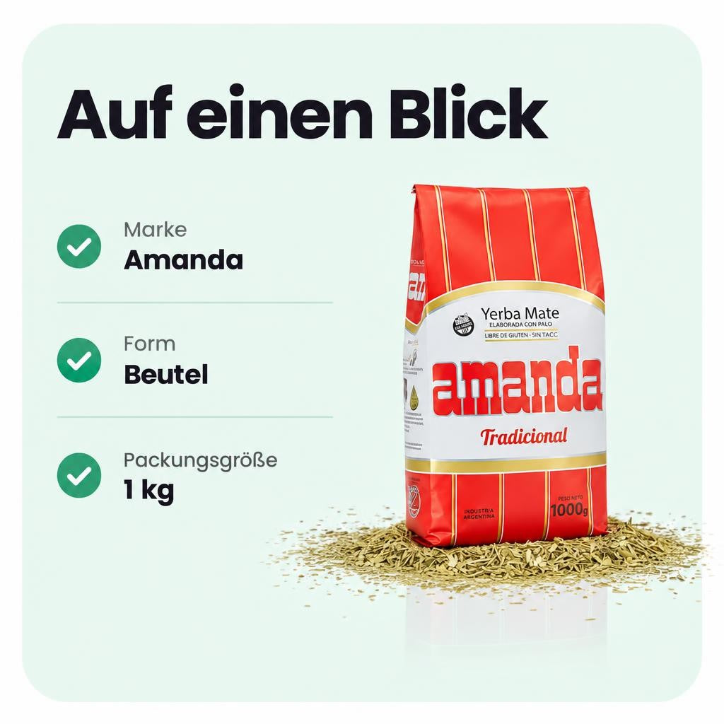 Amanda Mate Tee Yerba Mate – Bild 3
