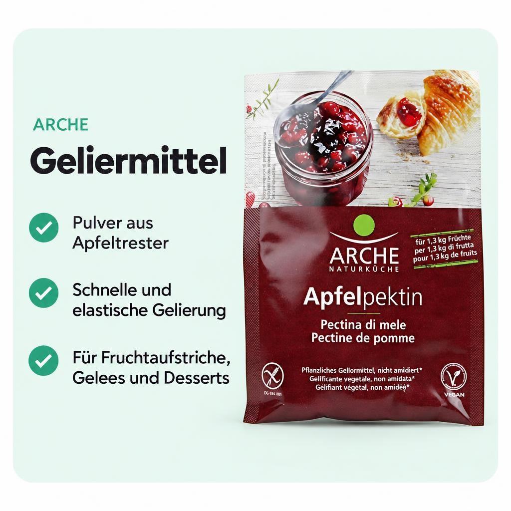 Arche Naturküche Bio Apfelpektin 20g – Bild 2