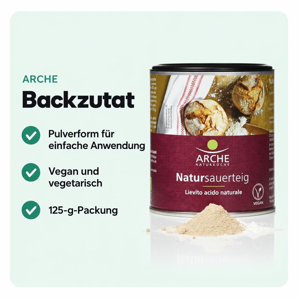 Arche Natursauerteig Bio Backzutat – Bild 2