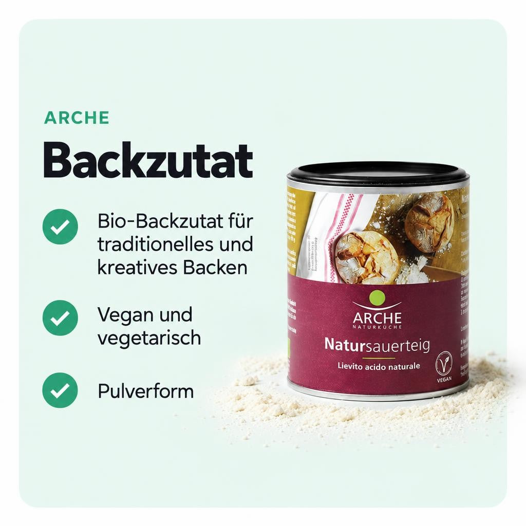 Arche Natursauerteig Bio Backzutat – Bild 2