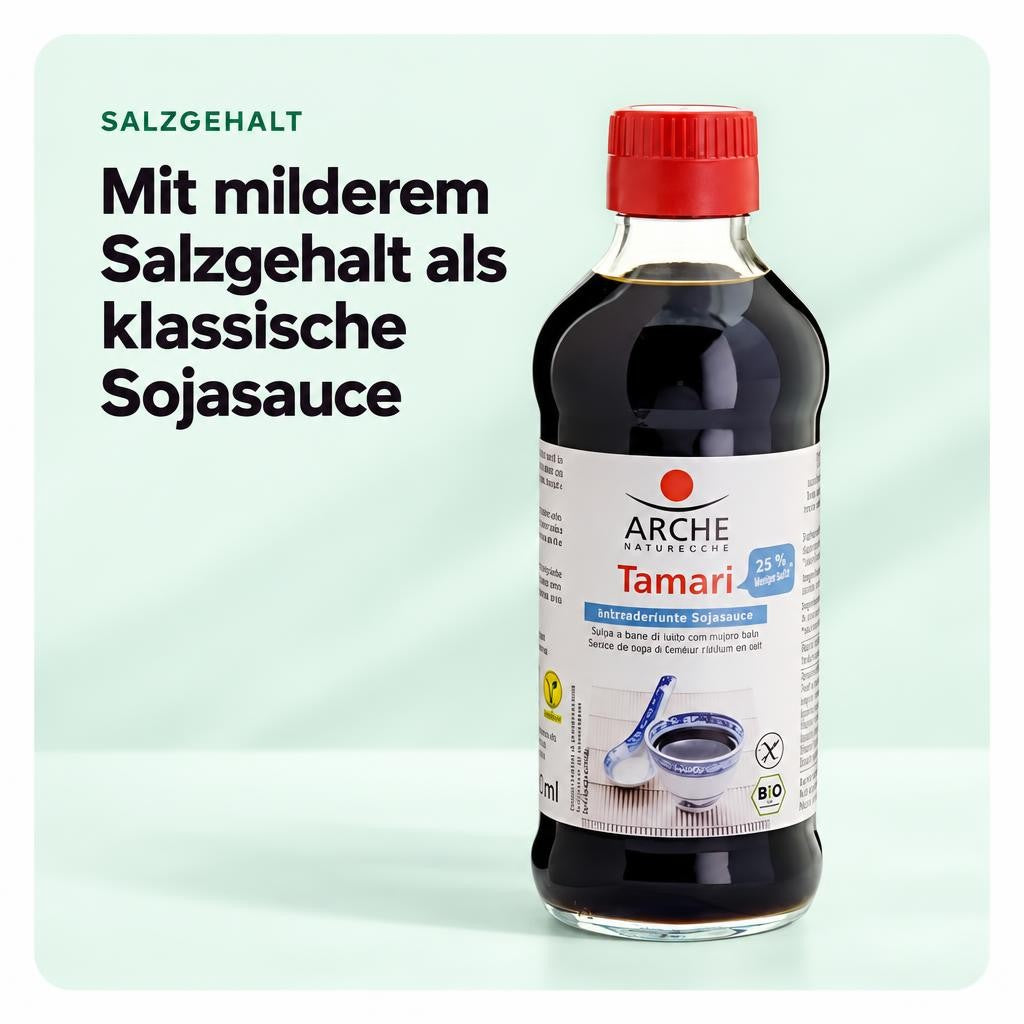 Arche Tamari - salzreduziert - 250ml – Bild 4