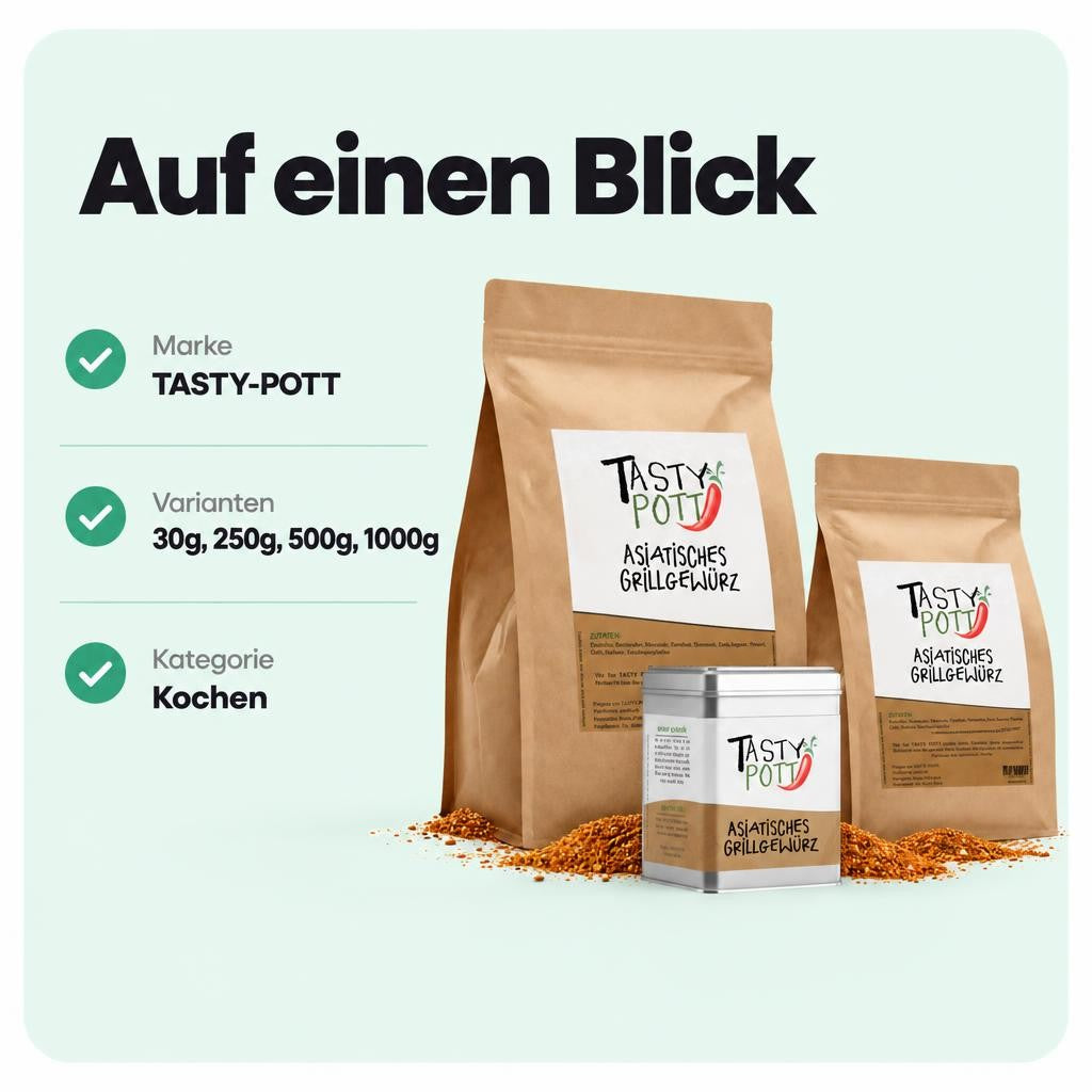 Tasty Pott Asiatisches Grillgewürz - im Beutel – Bild 3