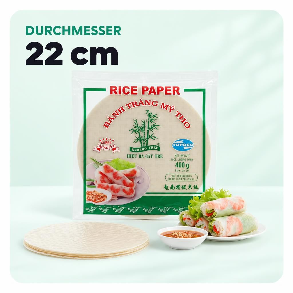 BAMBOO TREE Reispapier 22 Cm – Bild 4