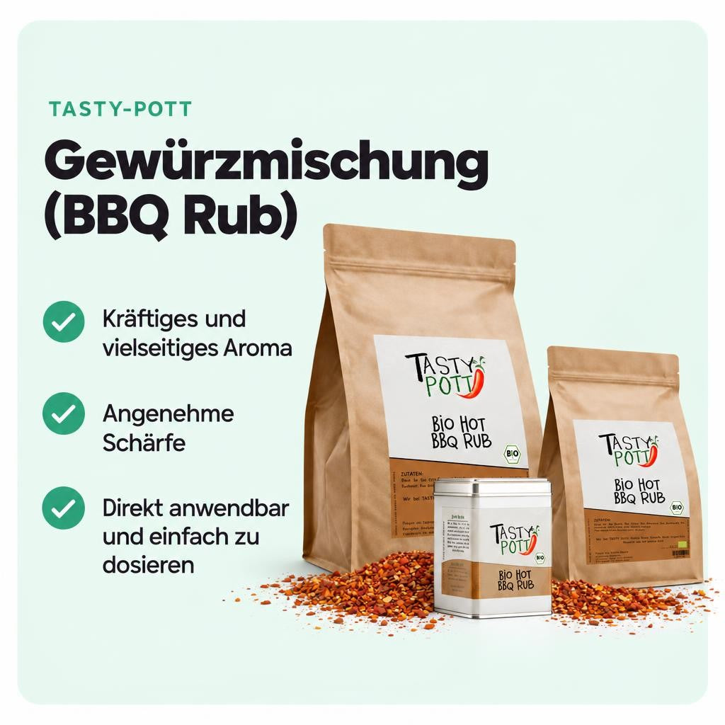 Intensive Würze und angenehme Schärfe für Grill und Küche.