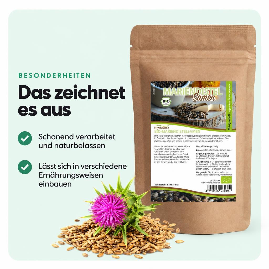 Mynatura Bio Mariendistelsamen - 500g – Bild 5
