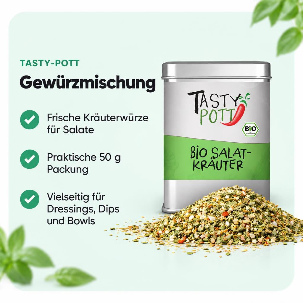 Frische Kräuternote für Salate, Dressings und Gemüsegerichte.