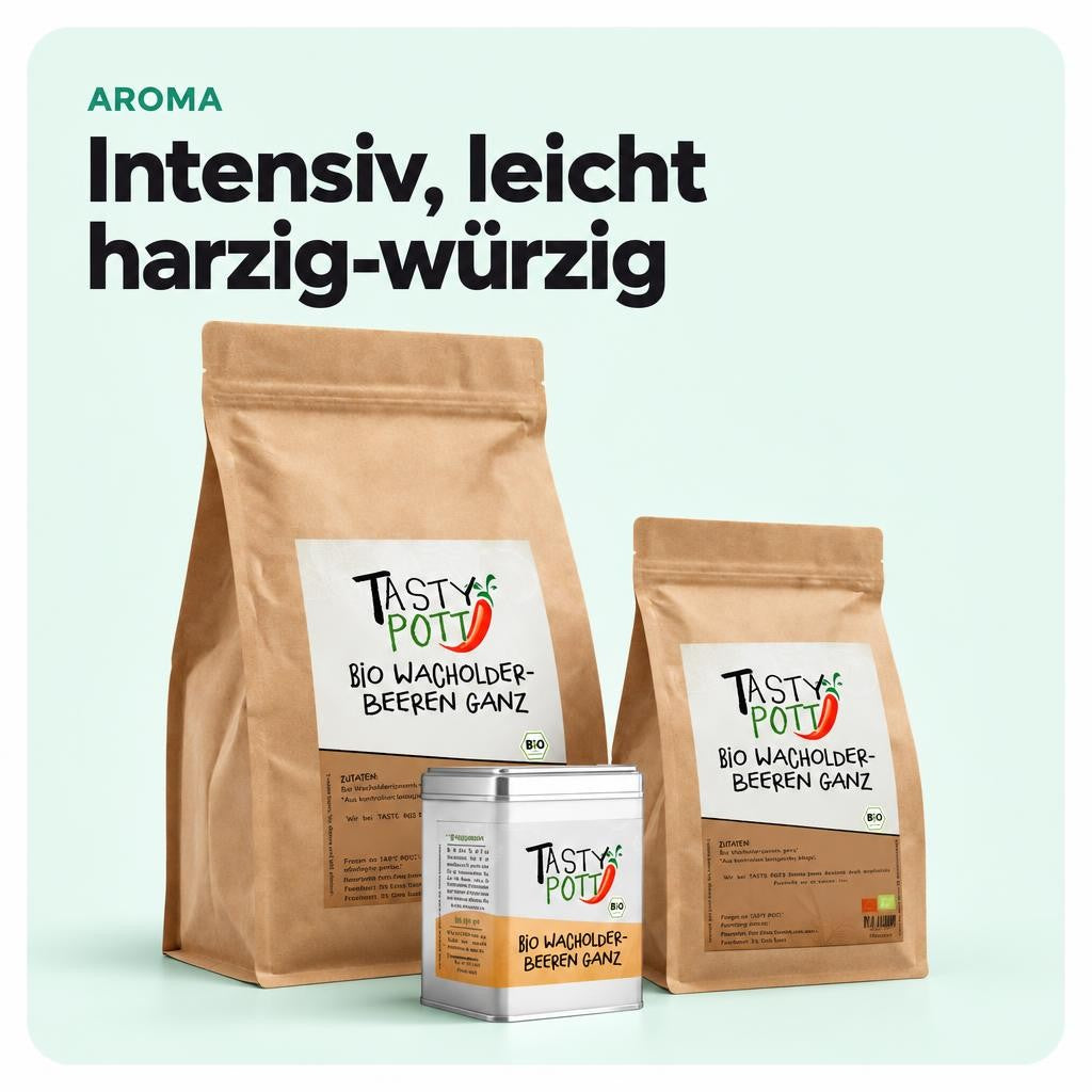 Intensiv, leicht harzig-würzig