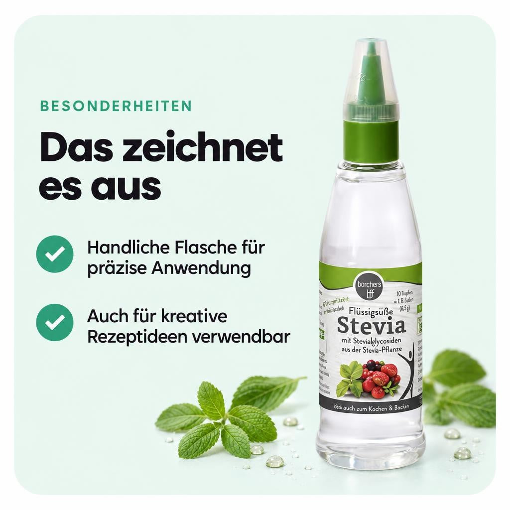Borchers Stevia Flüssigsüße – Bild 5