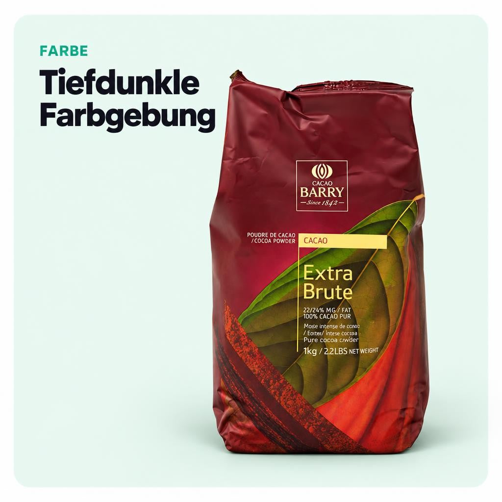 CALLEBAUT  Kakaopulver Extra Brute 1Kg – Bild 4