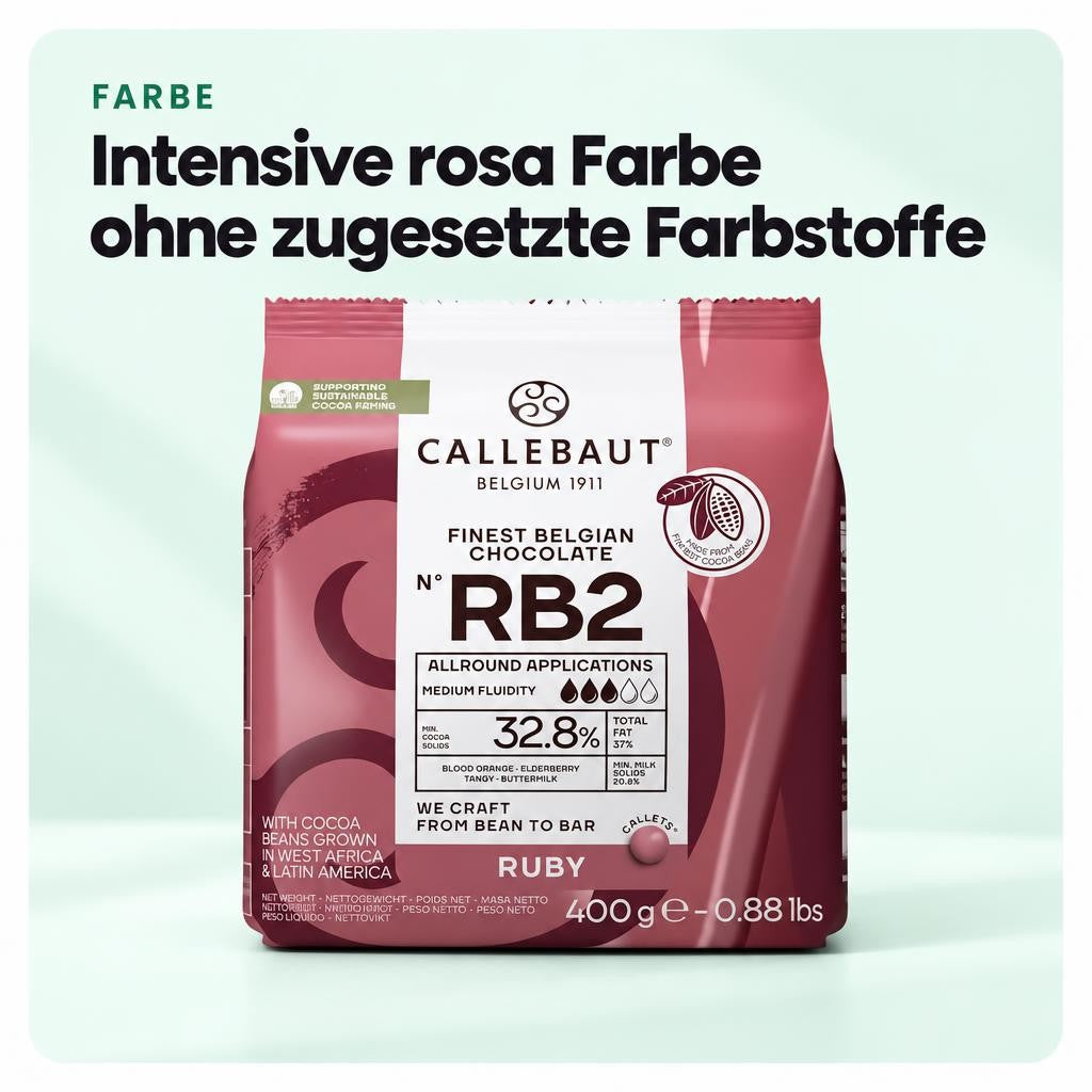 Intensive rosa Farbe ohne zugesetzte Farbstoffe