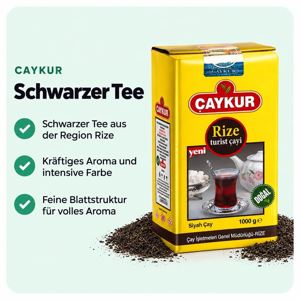 Caykur Rize Turist - Türkischer Tee 1000g – Bild 2