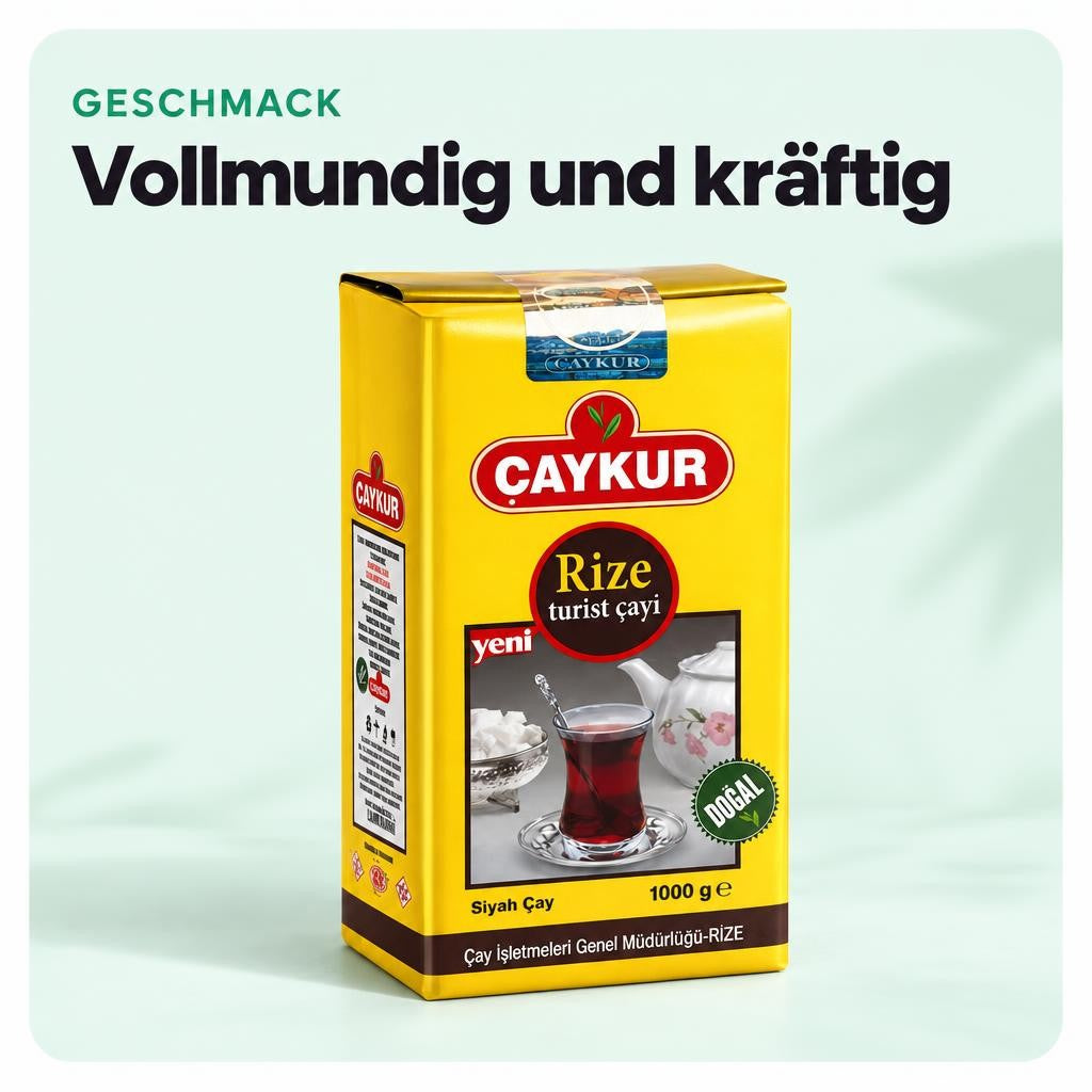 Caykur Rize Turist - Türkischer Tee 1000g – Bild 4