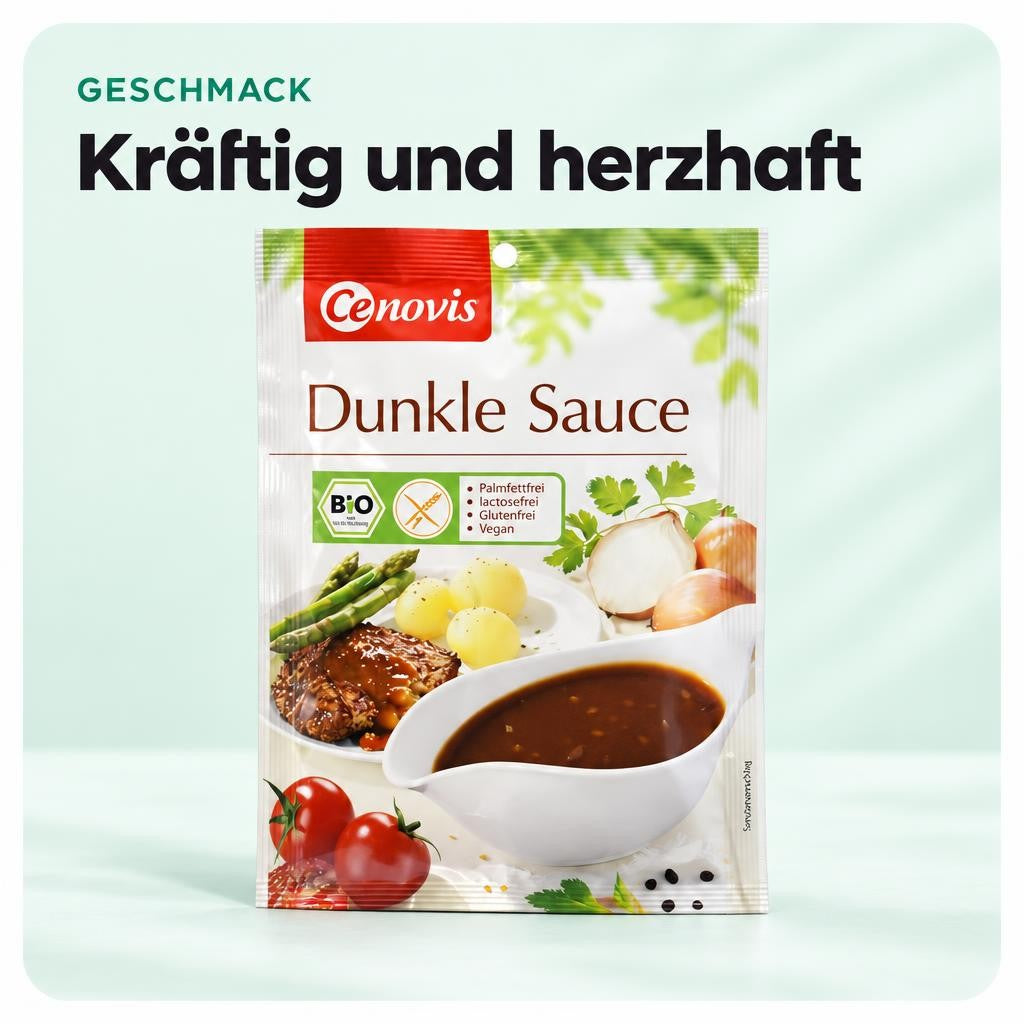 Cenovis Bio Dunkle Sauce, Vegan, 20g – Bild 4