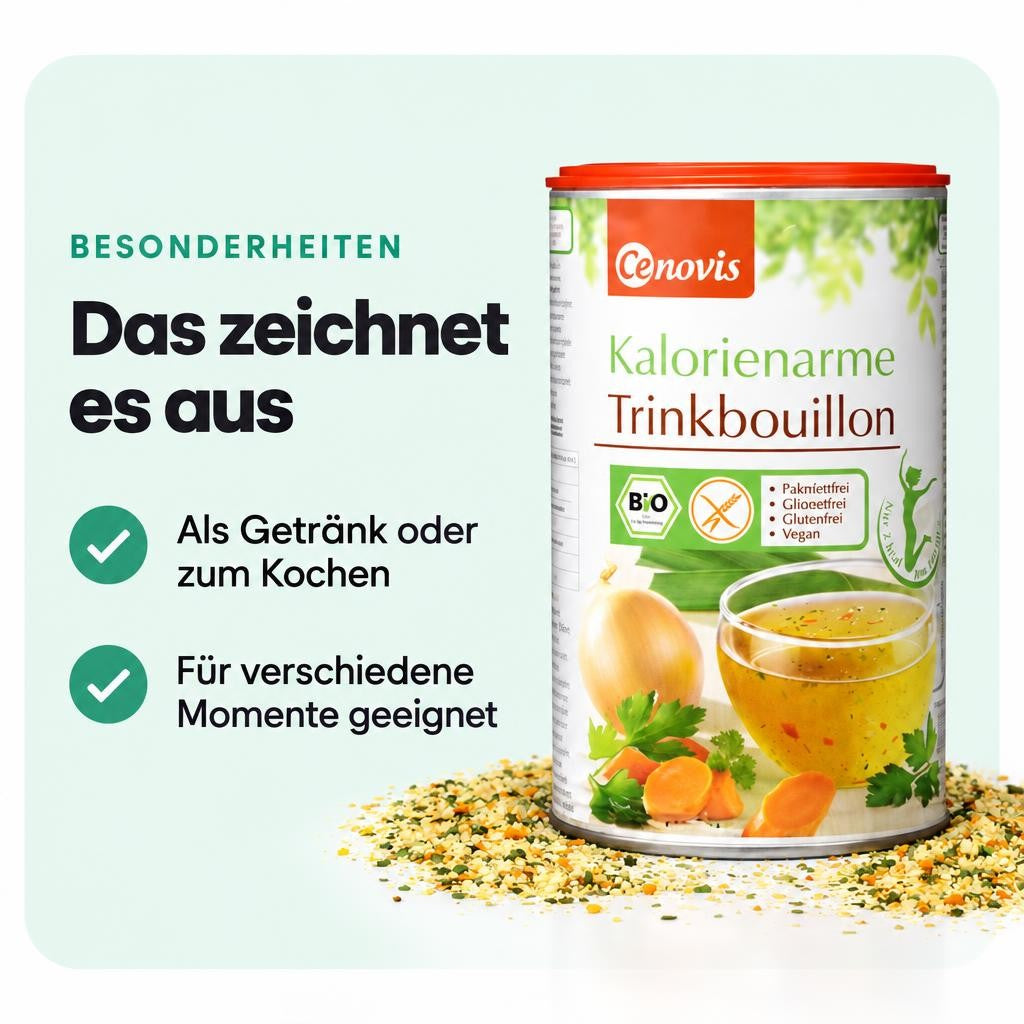 Cenovis Bio Trinkbouillon - 270g Dose – Bild 5