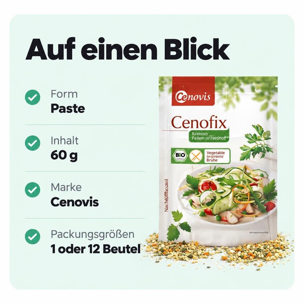 Cenovis Bio Cenofix mit Kräutern - 60g verschiedene Größen – Bild 3