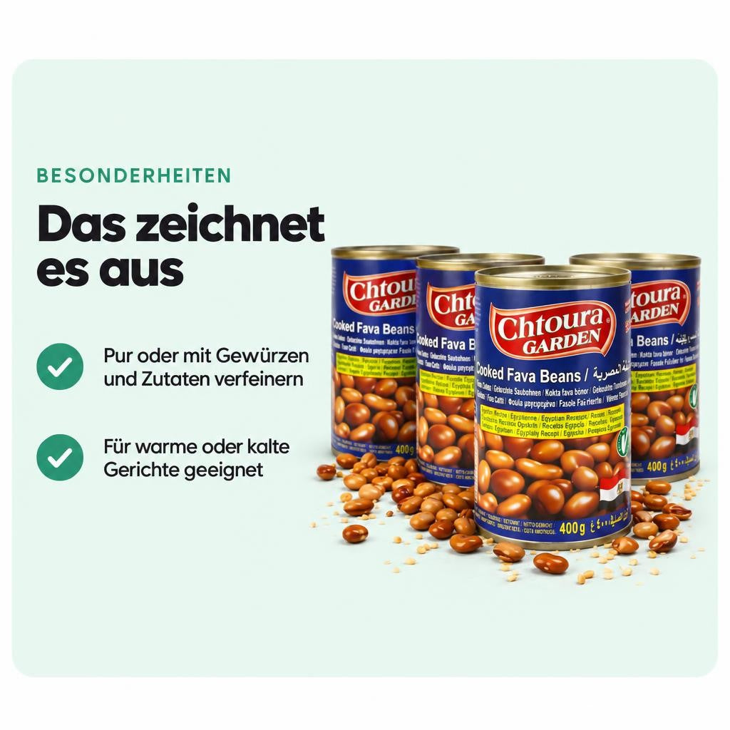 Chtoura Garden - Foul Medammas  400g – Bild 5