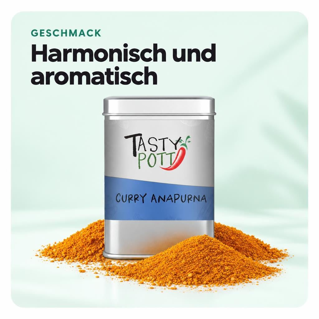 Tasty Pott Curry Anapurna 70g Dose – Bild 4