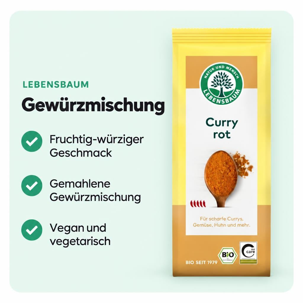 Lebensbaum Curry rot - 50g – Bild 2