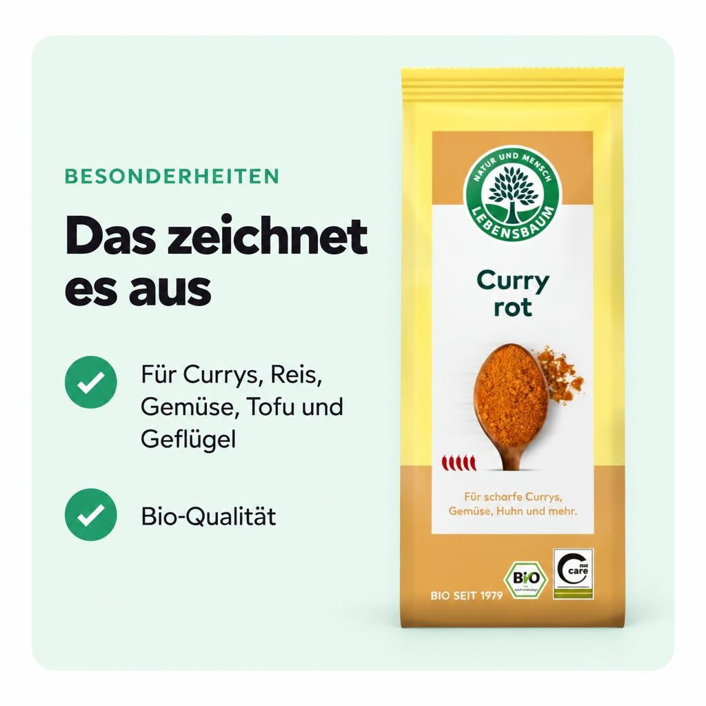 Lebensbaum Curry rot - 50g – Bild 5