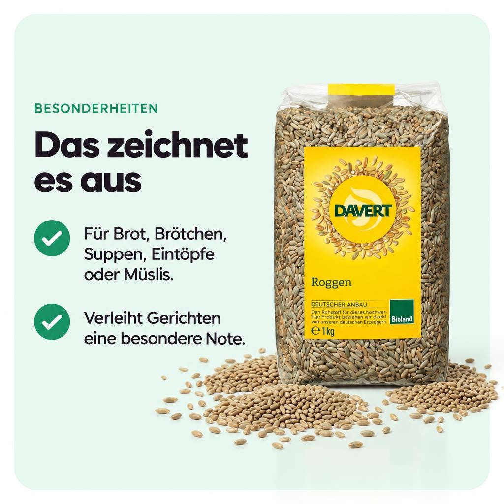 Roggen zählt zu den traditionsreichen Getreidearten.