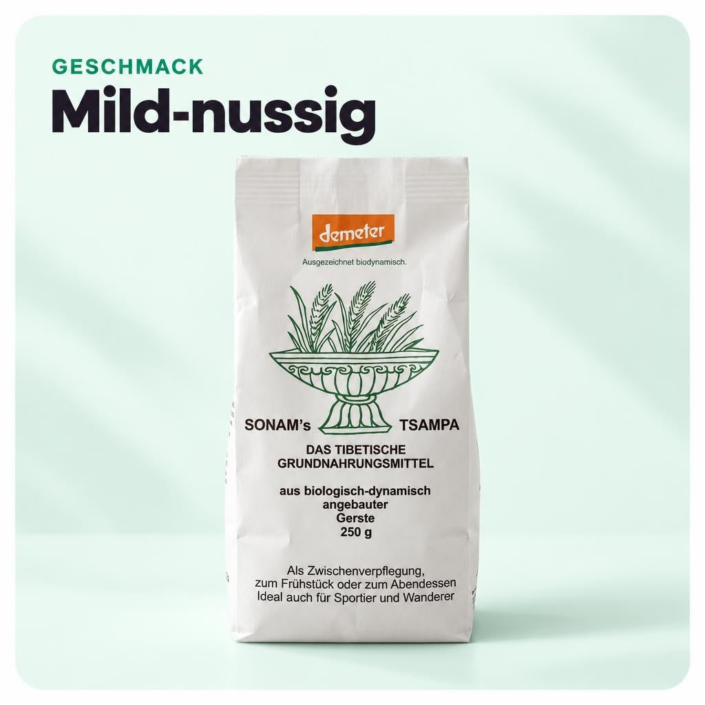 Demeter Sonam's Tsampa Gersteung (1 x 250 g) – Bild 4