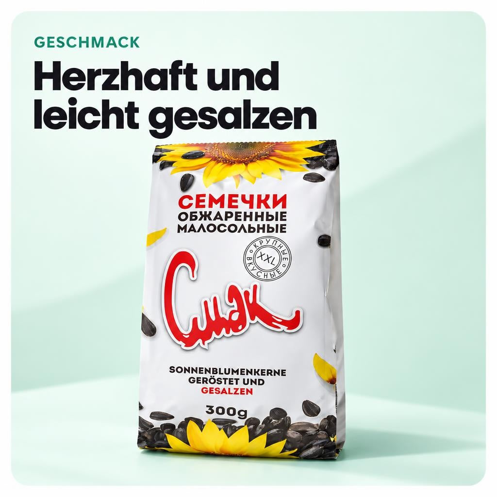 Herzhaft und leicht gesalzen