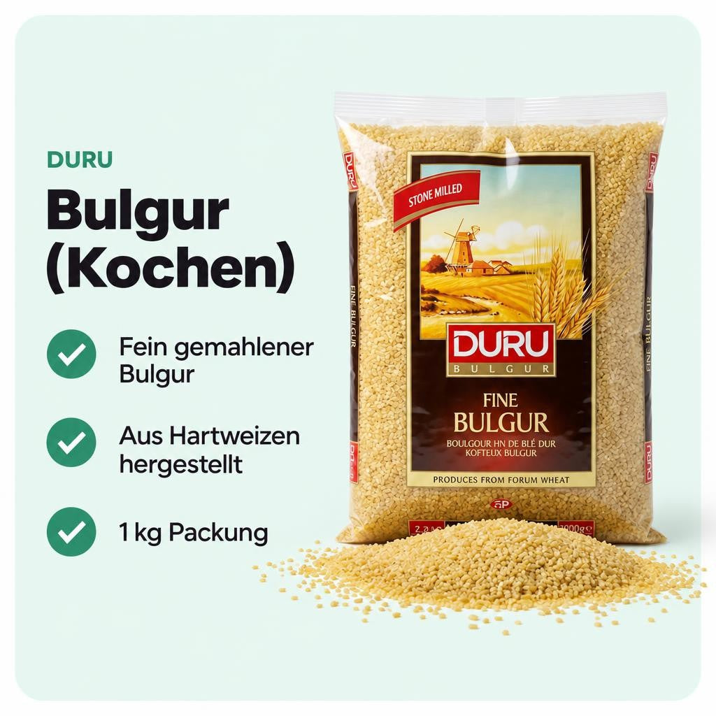 Duru Koftelik Bulgur 1kg – Bild 2