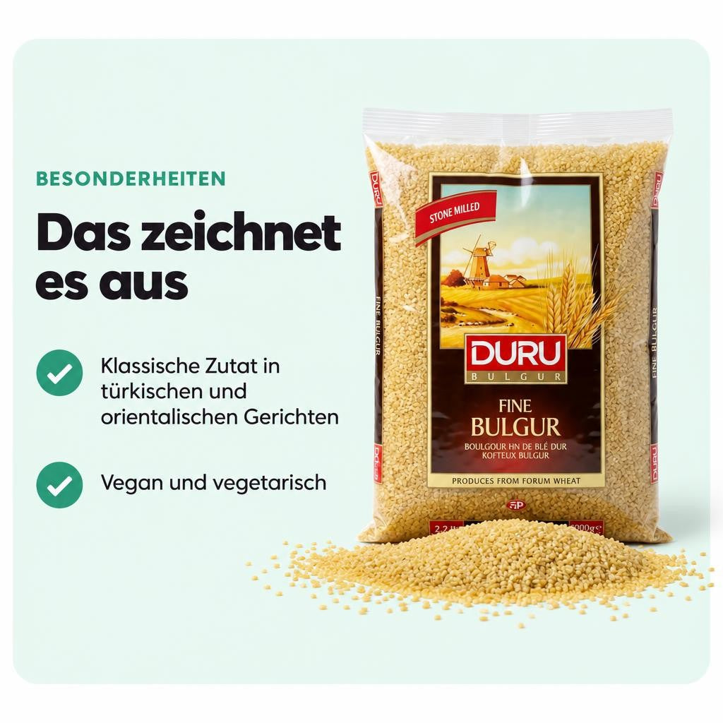 Duru Koftelik Bulgur 1kg – Bild 5