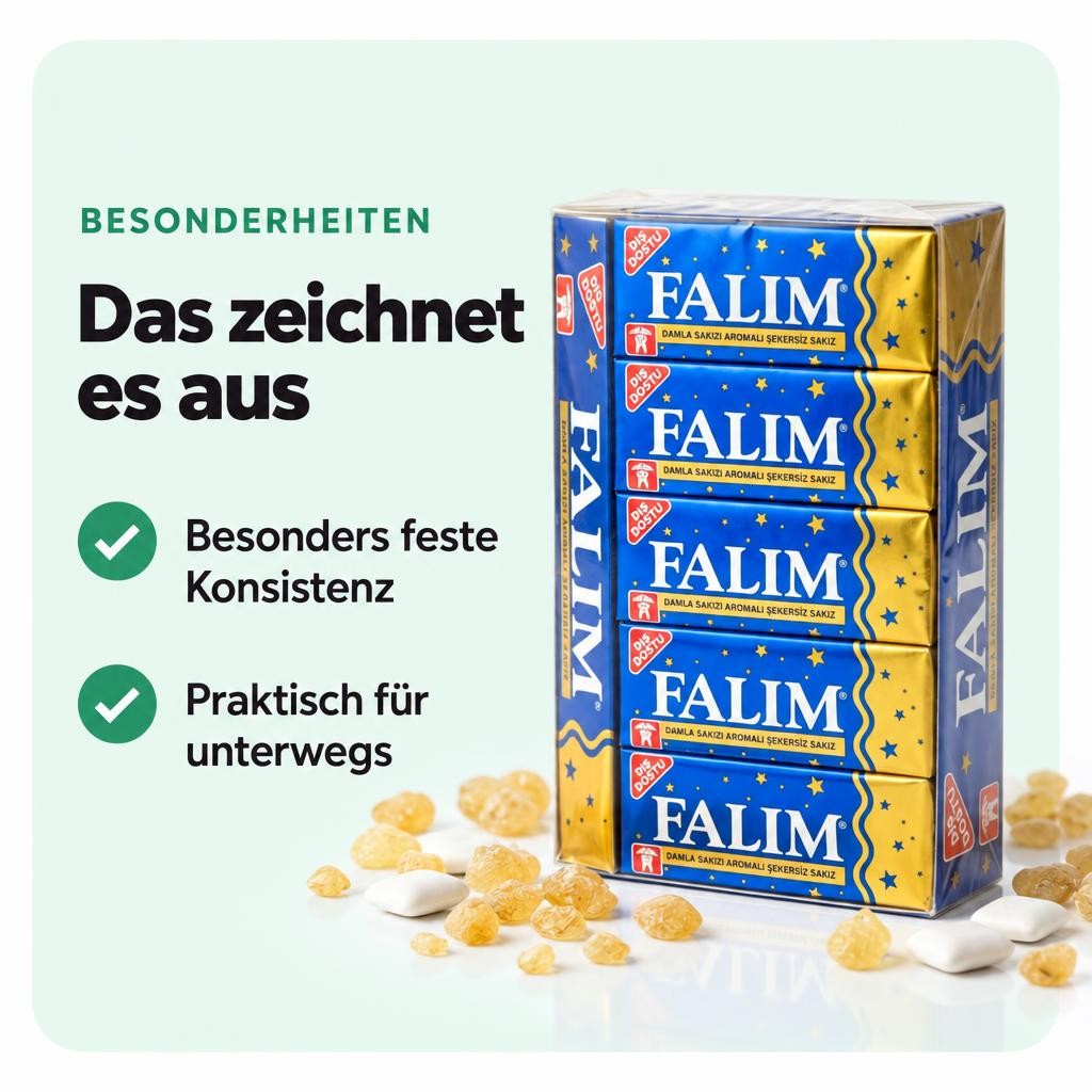 Falim - Damla Sakiz Kaugummi - (2er Pack) – Bild 5