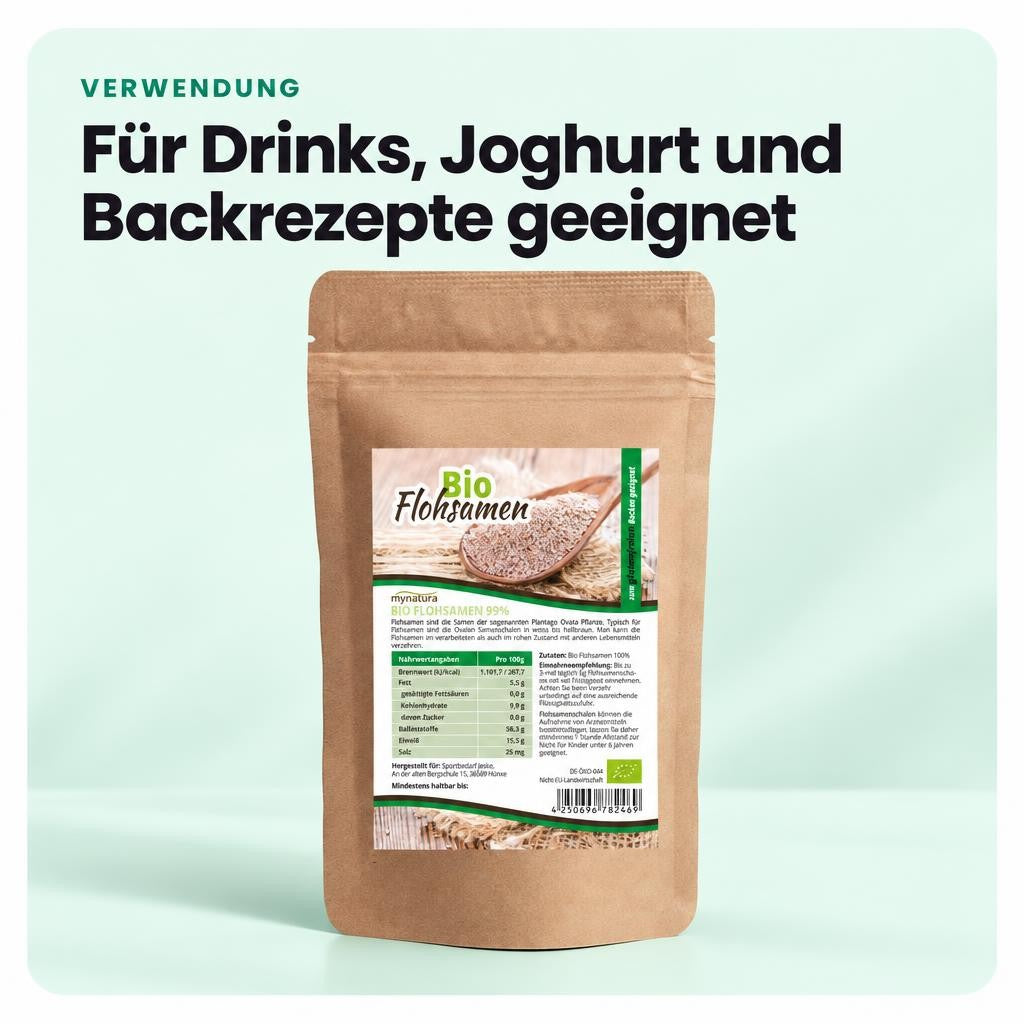 Mynatura Bio Flohsamen - 1000g – Bild 4