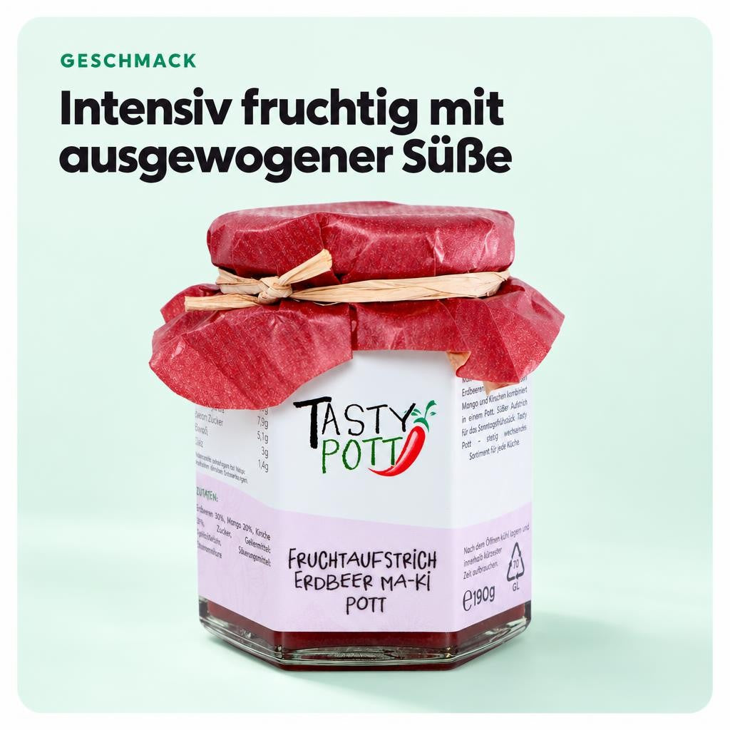 Intensiv fruchtig mit ausgewogener Süße