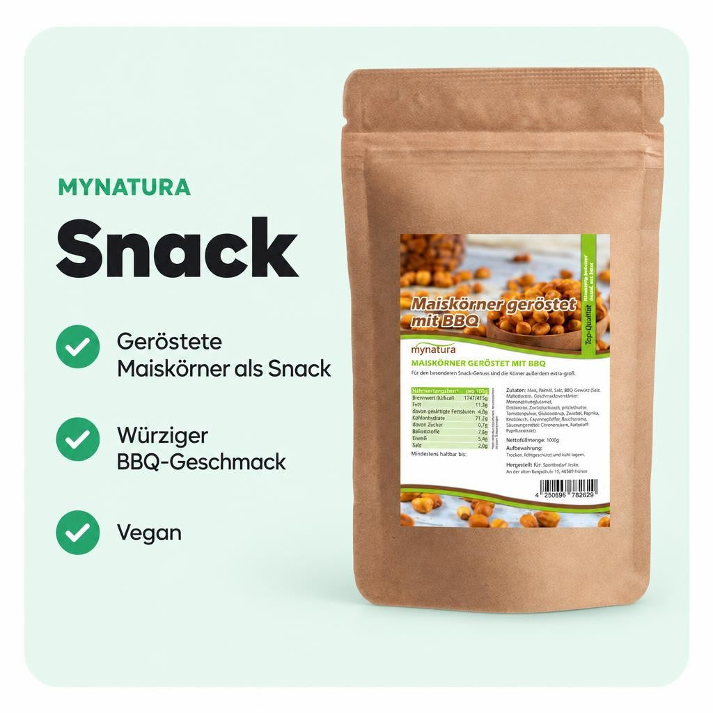Mynatura BBQ Maiskörner geröstet – 1kg – Bild 2