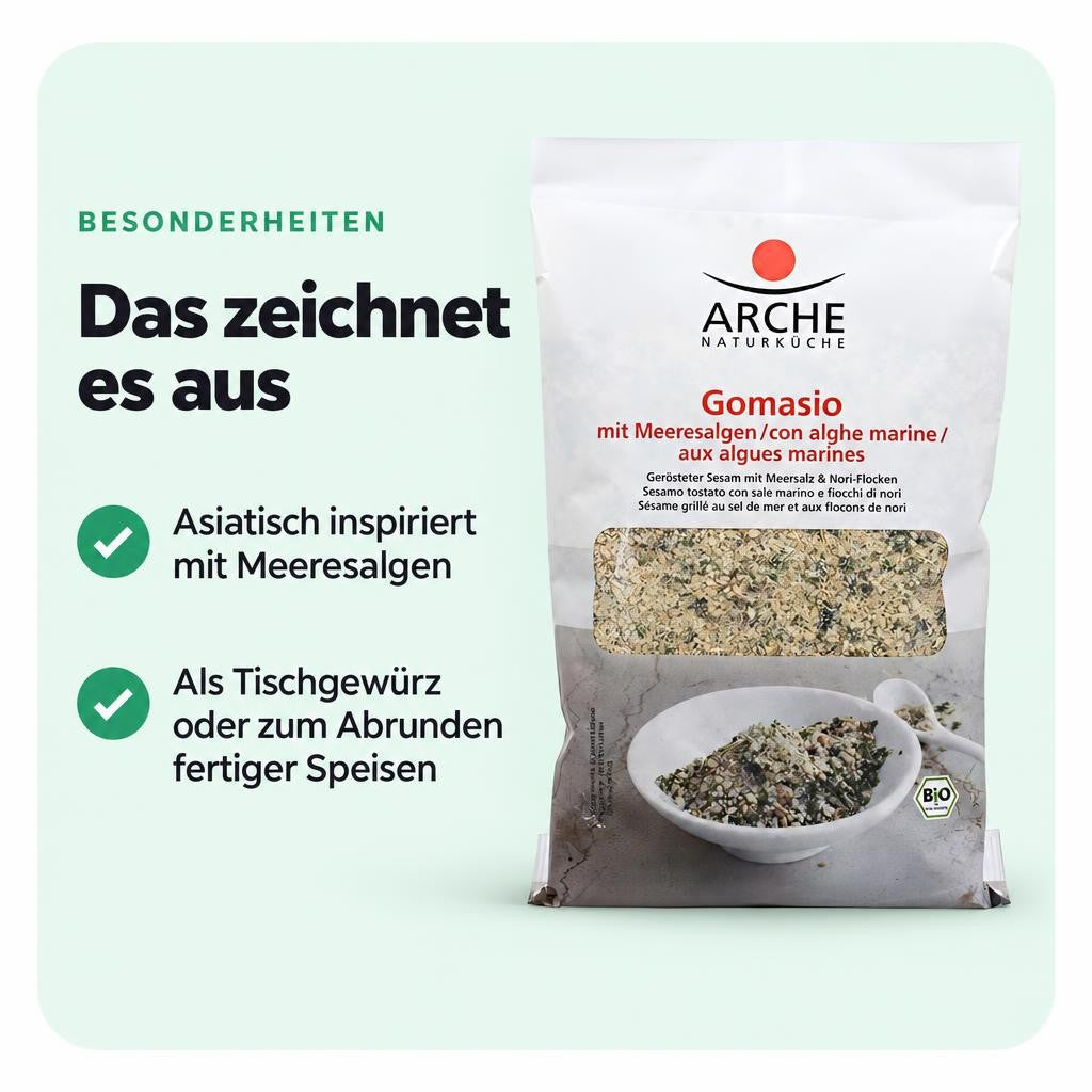 Arche Gomasio mit Meeresalgen - 200g – Bild 5