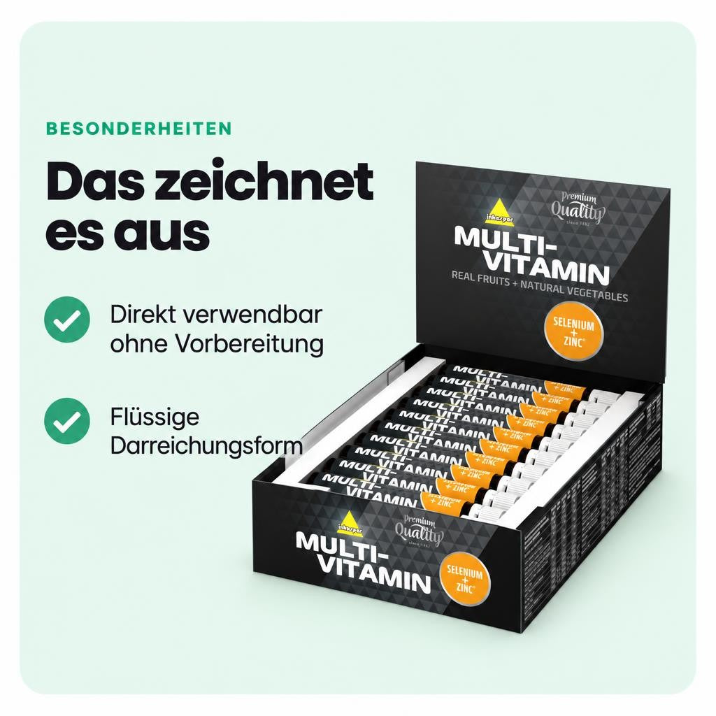 Inko Active Multivitamin Ampullen 20x 25ml – Bild 5