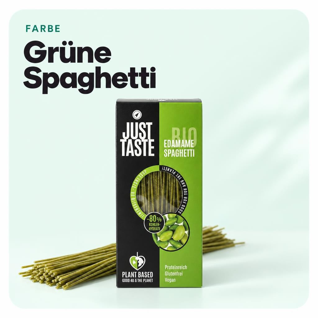 JUST TASTE – Bio Edamame Spaghetti – 250g – Bild 4