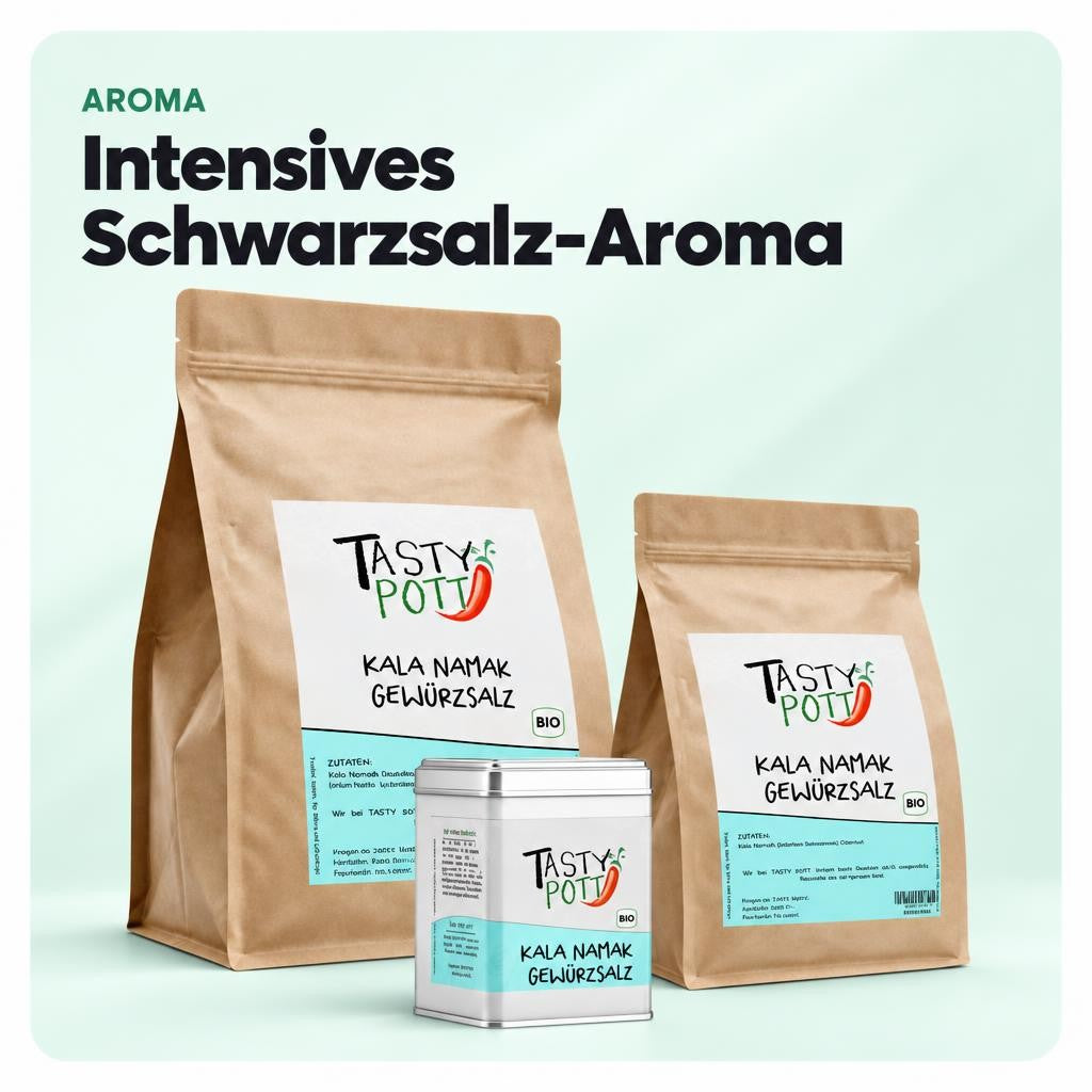 Tasty Pott Kala Namak Salz - im Beutel – Bild 4