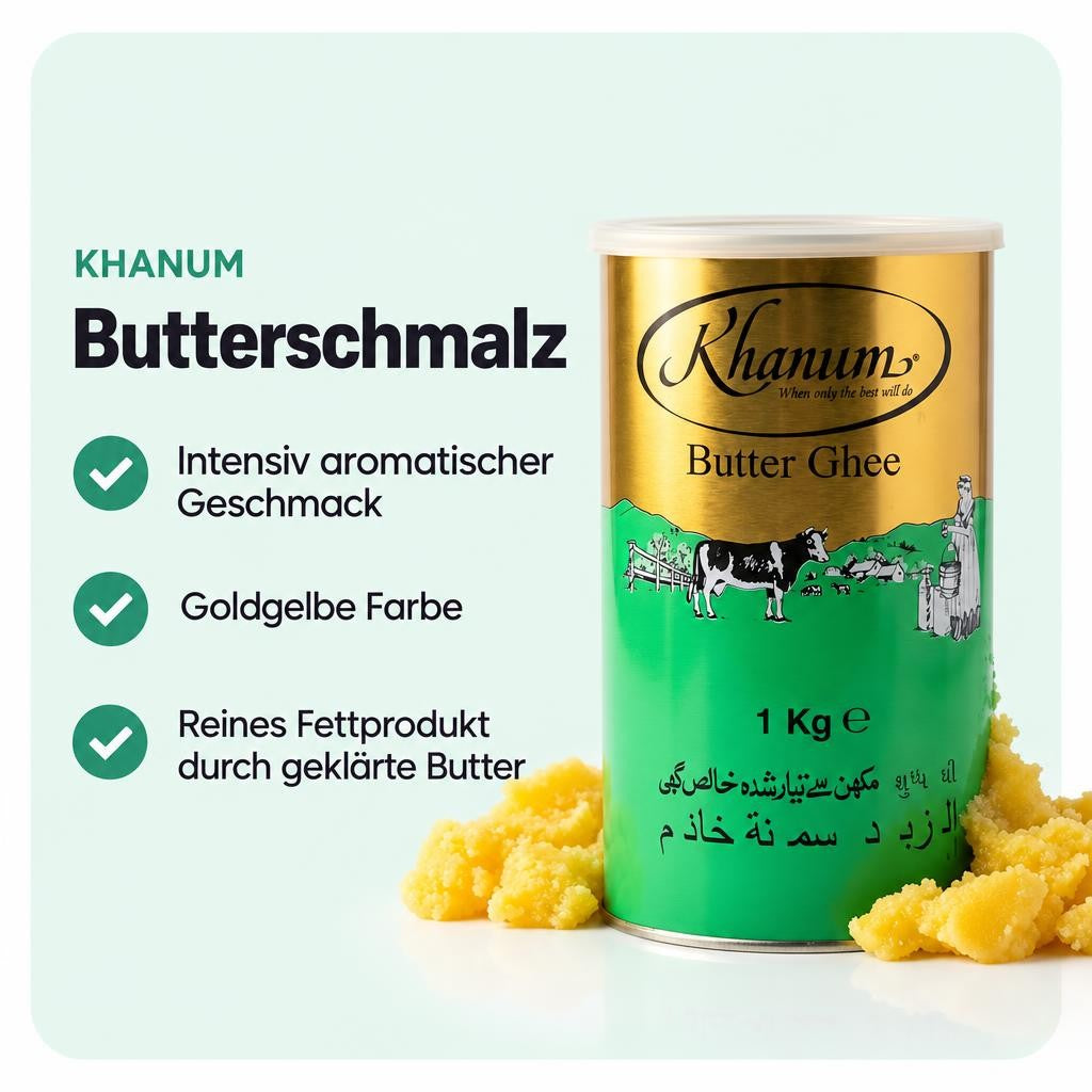 Khanum Butter Ghee (500g) – Bild 2