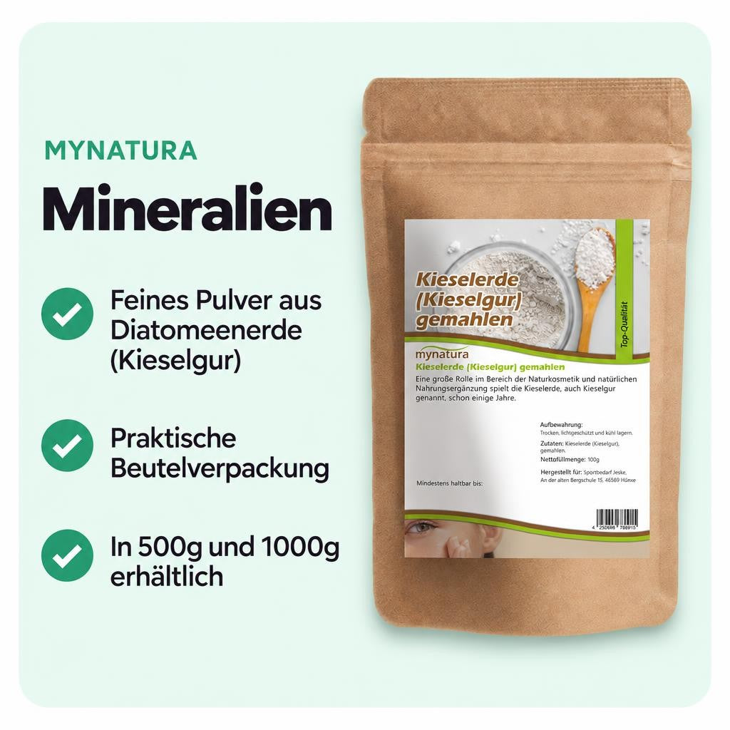 Mynatura Kieselgur (Diatomeenerde) im Beutel – in verschiedenen Größen – Bild 2