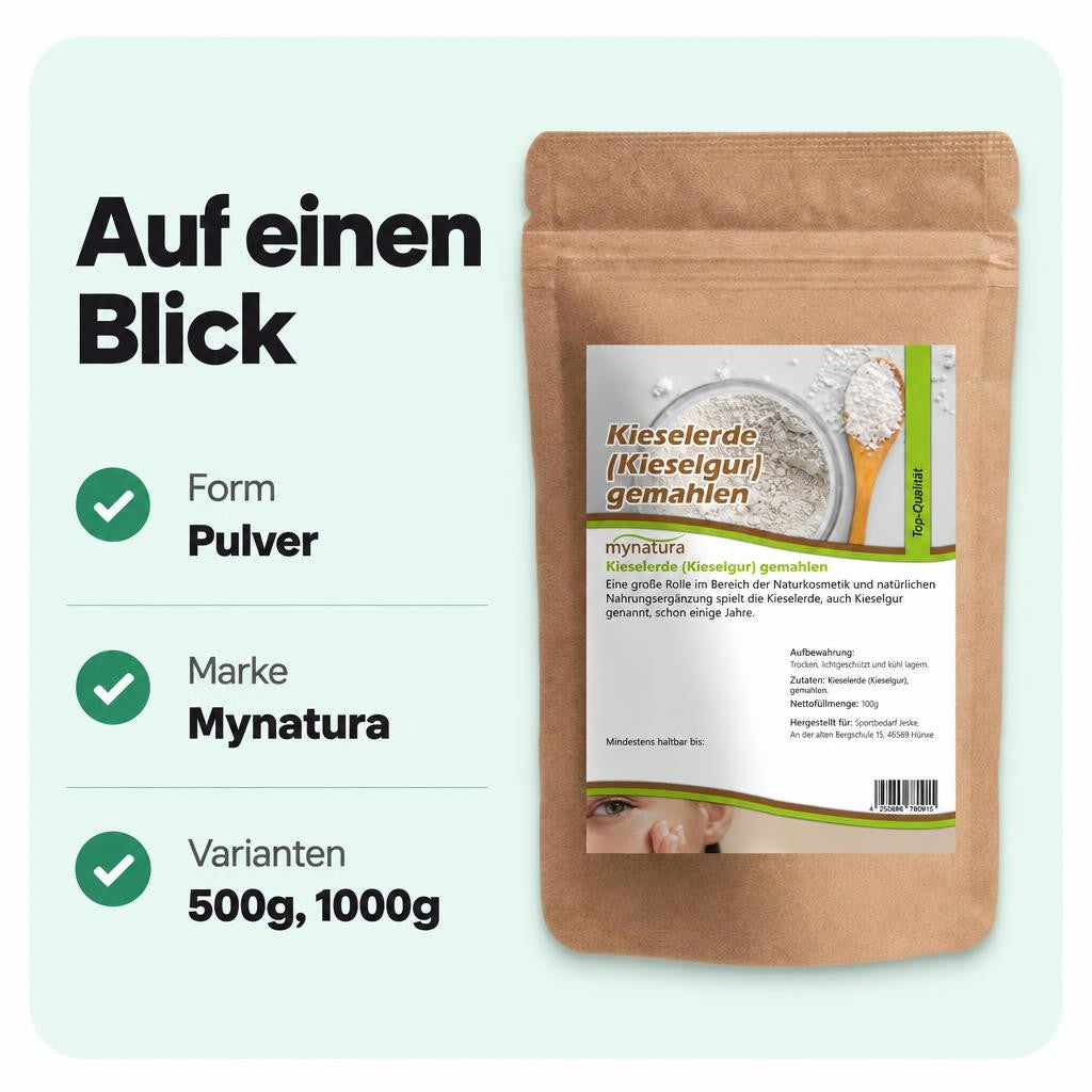 Mynatura Kieselgur (Diatomeenerde) im Beutel – in verschiedenen Größen – Bild 3