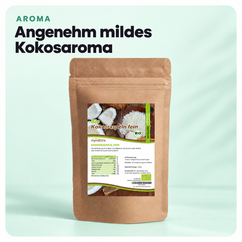 Mynatura Bio Kokosraspeln - 1000g – Bild 4