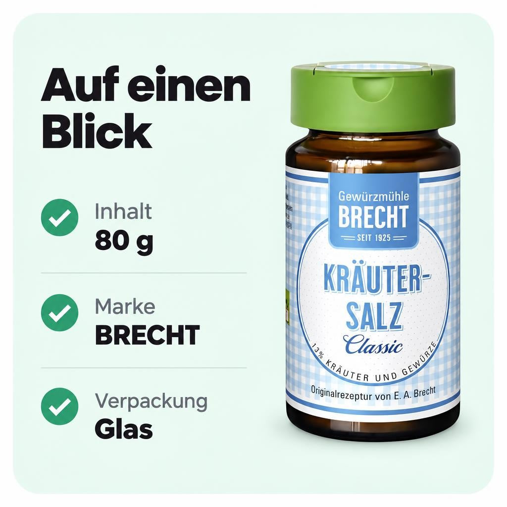 Brecht Kräutersalz Classic - 80g – Bild 3