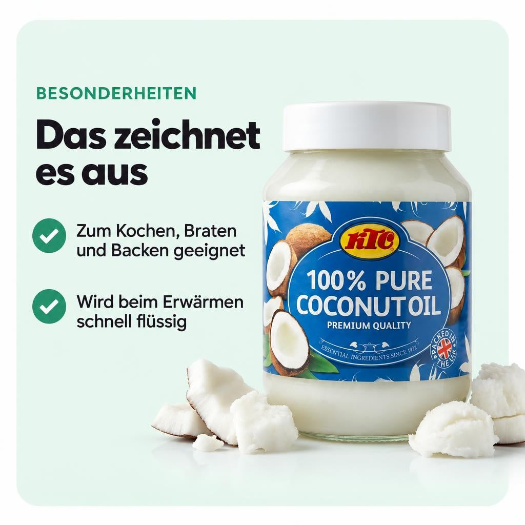 KTC Kokosnussöl (500ml) – Bild 5