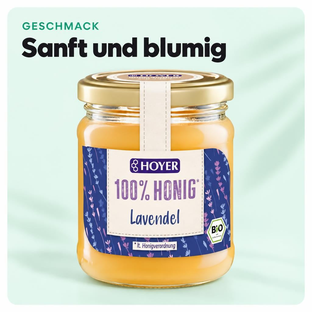 Hoyer Lavendelhonig, 250 g – Bild 4