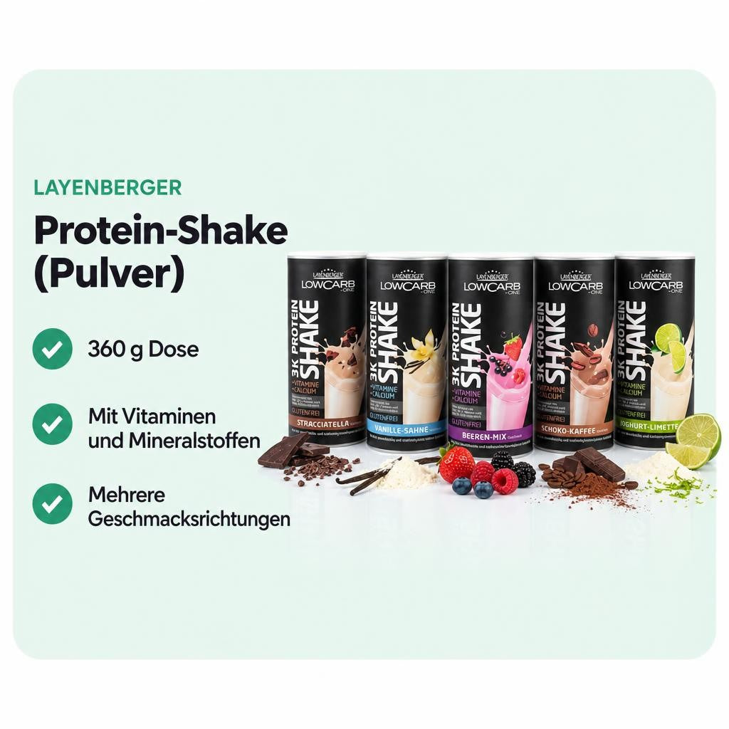 Layenberger 3K Protein-Shake 360g Dose – Bild 2