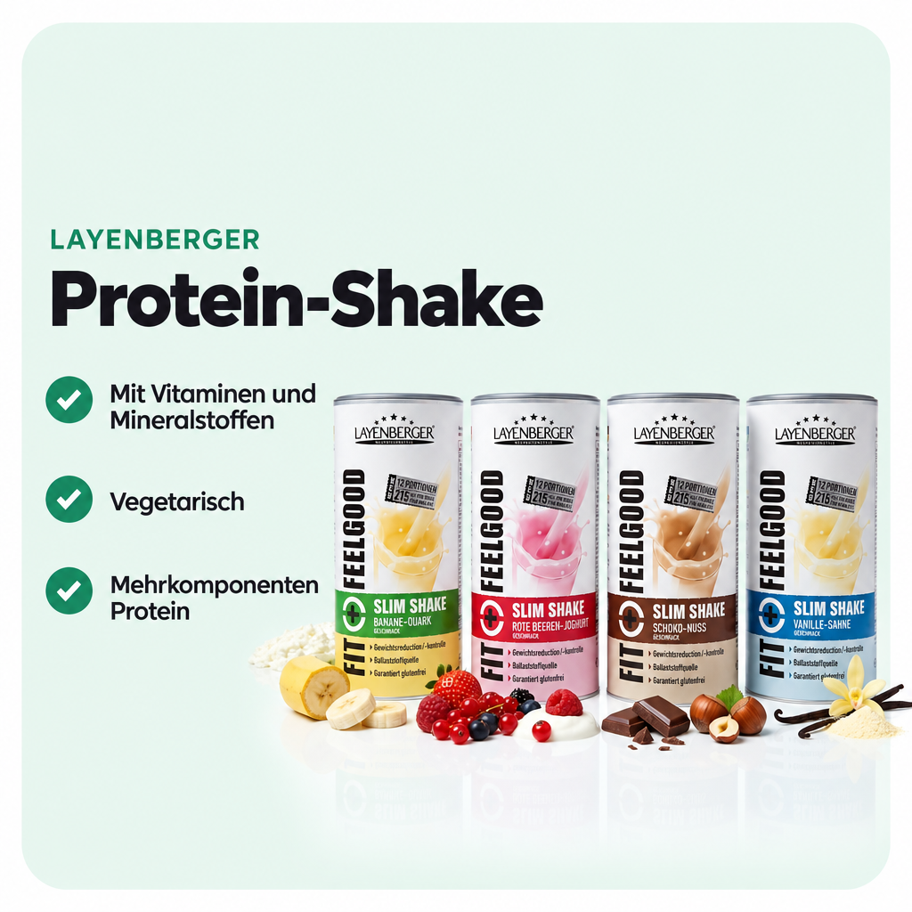 Layenberger Fit+Feelgood Slim Shake 396g Dose – Bild 2