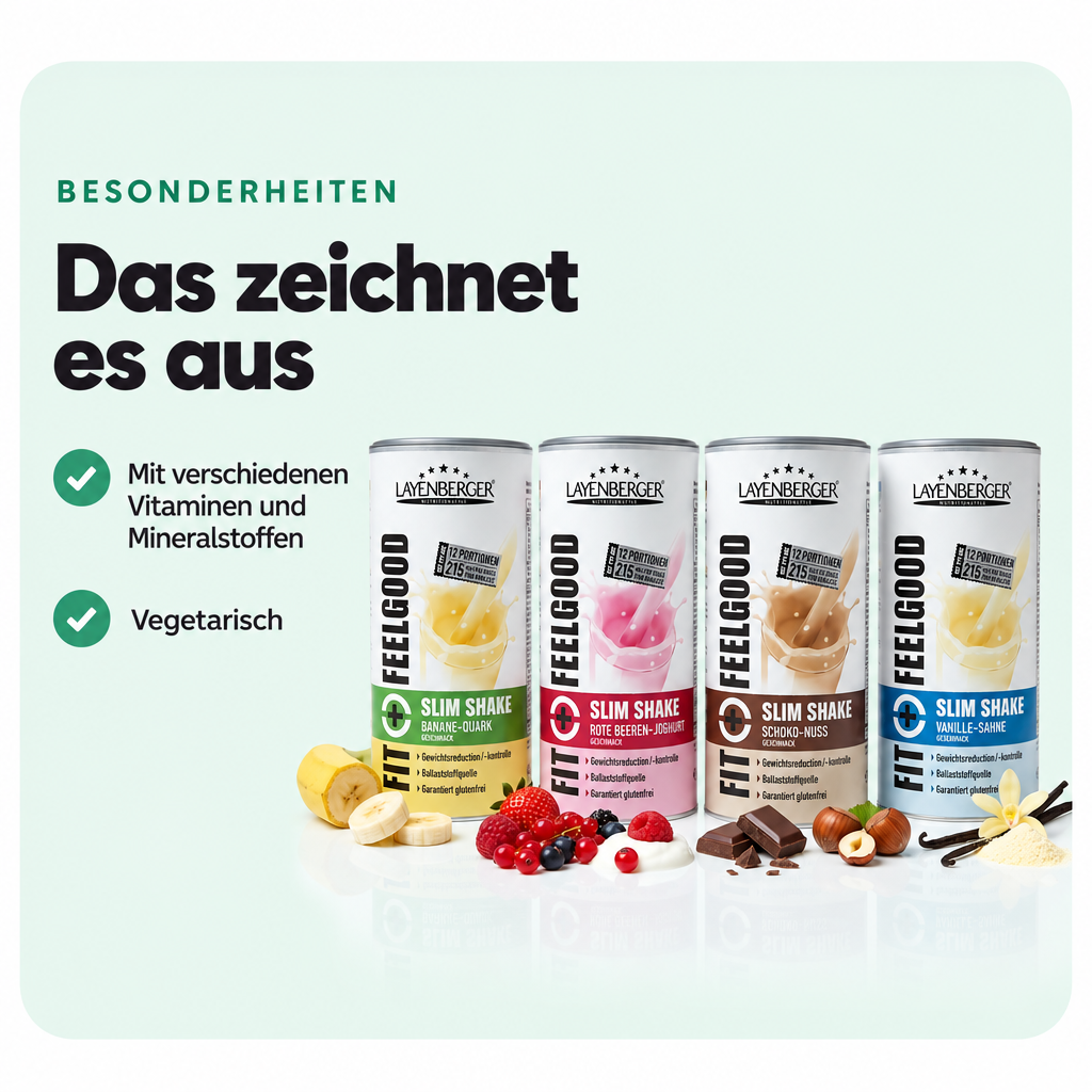 Layenberger Fit+Feelgood Slim Shake 396g Dose – Bild 5
