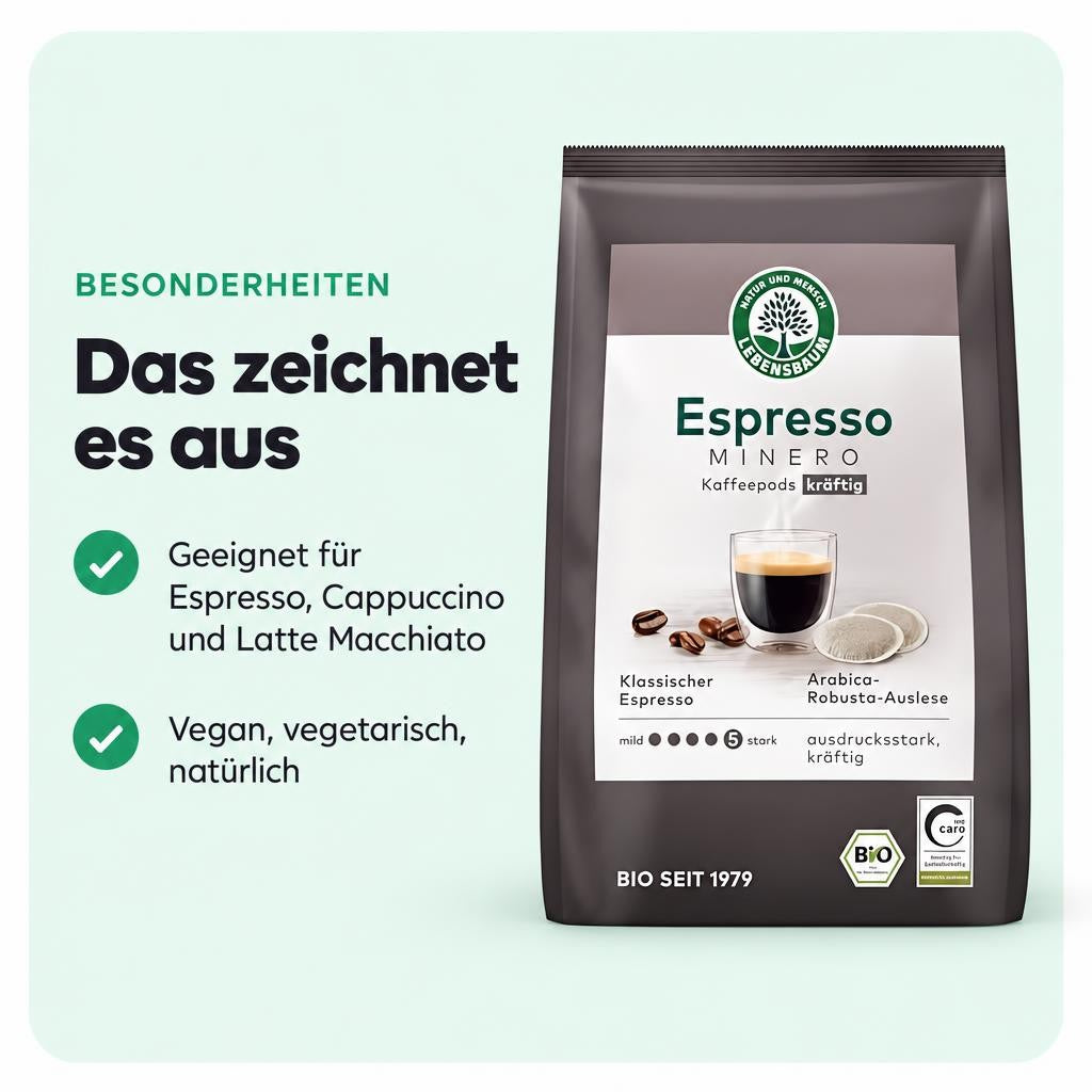 Kräftig und ausgewogen im Geschmack