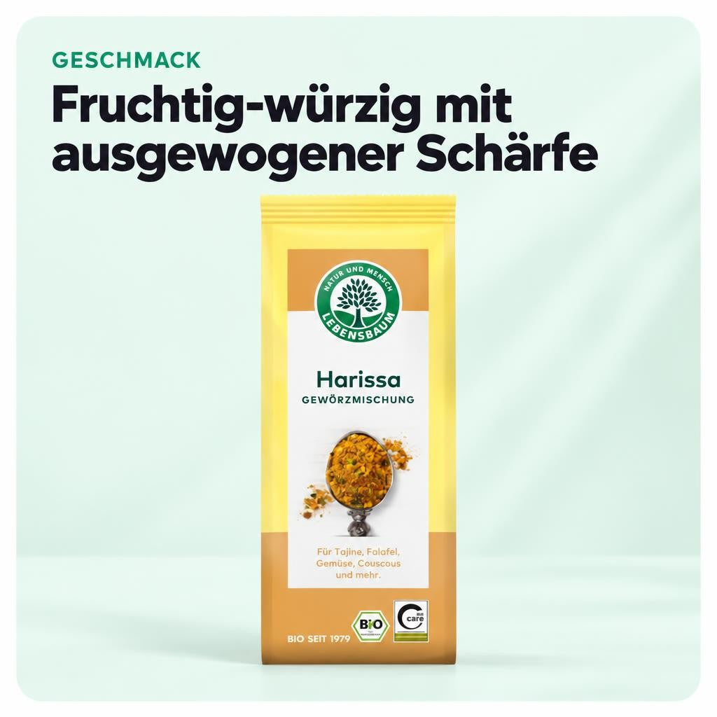 Lebensbaum BIO Harissa, Gewürzmischung, 50 g – Bild 4